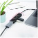 Hub USB-C 4 en 1, Conversor USB-C a 2xUSB-A, USB-C PD,