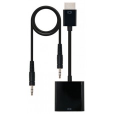 Nanocable - Adaptador HDMI a VGA - conexion HDMI/M a