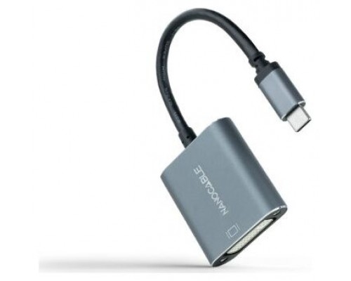USB-C - DVI-D, 1920 x 1200, 0.15 m, Gris
