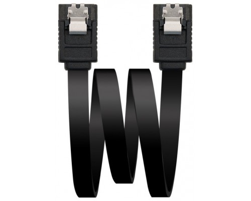 SATA III 6G, 0.5 m, Negro