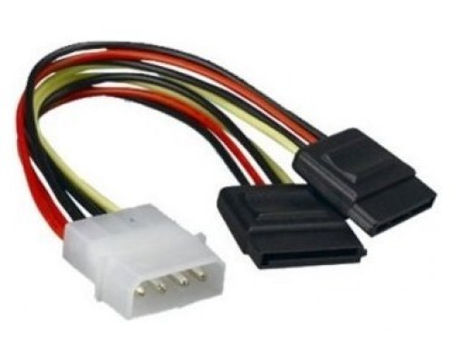 CABLE SATA ALIMENTACION 5.25 MOLEX 4PIN M-2XSATAH 30