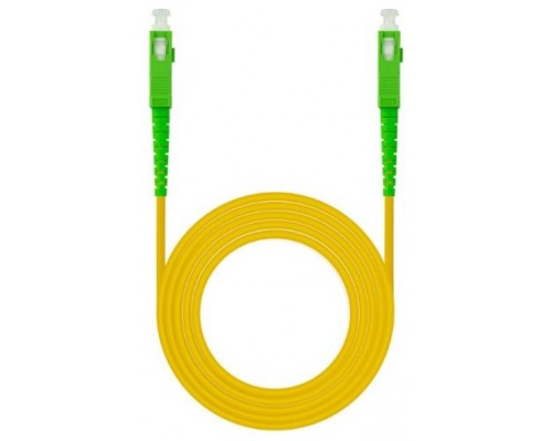 Cable de Fibra Optica SC/APC a SC/APC Monomodo Simplex