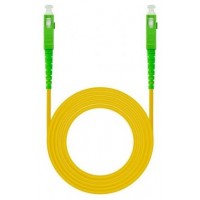 CABLE FIBRA SC/APC-SC/APC MONOMODO LSZH AMARIL.50M