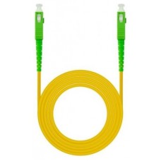 CABLE FIBRA SC/APC-SC/APC MONOMODO LSZH AMARIL.80M