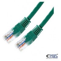 Nanocable - Cable de red latiguillo UTP CAT.5e de 0,5m