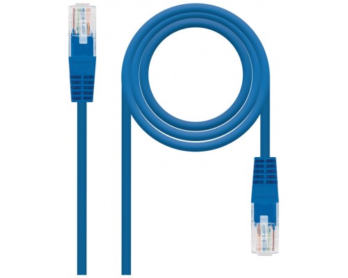 Nanocable - Cable de red latiguillo UTP CAT.5e de 2m -