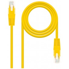 RJ-45, Cat6, UTP, AWG 24, Amarillo, 3m