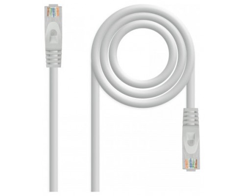 Cat6A, RJ-45, UTP, LSZH, AWG 24, 1 m, Gris
