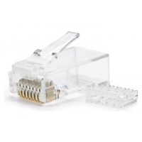 Conector RJ45 8 hilos Cat.6 (100 Uds/Bolsa)