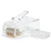 Nanocable - Bolsa 10 conectores RJ45 CAT.6 con guia