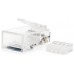 Nanocable - Bolsa 10 conectores RJ45 CAT.6 con guia