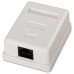 1 x RJ-45, Cat6, Blanco