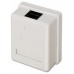 1 x RJ-45, Cat6, Blanco