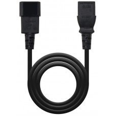 Cable alimentacion CPU, C13/H-C14/M, negro, 3.0m