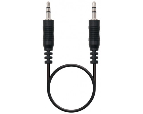 Nanocable - Cable audio estereo de 1,5m conexion jack