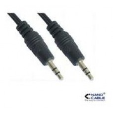 AUDIO, 3.5/M-3.5, 5.0 metros, Negro