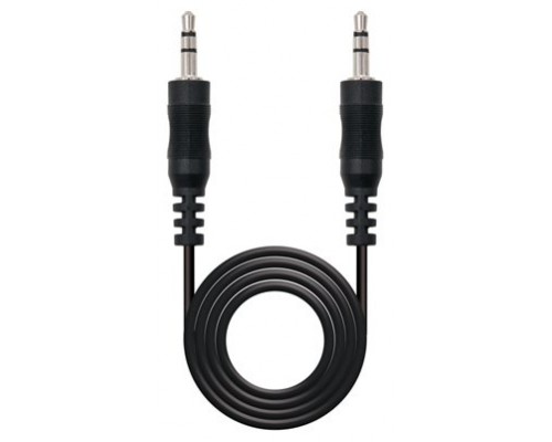 3.5 mm - 3.5 mm, M-M, 15 m, Negro