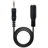 AUDIO, 3.5/M-3.5/H, 5 metros, Negro