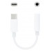 Cable Adaptador Audio USB-C/M a Jack 3.5/H, 11 cm,