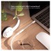 Cable Adaptador Audio USB-C/M a Jack 3.5/H, 11 cm,