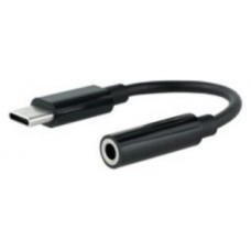 Cable Adaptador Audio USB-C/M a Jack 3.5/H, 11 cm,
