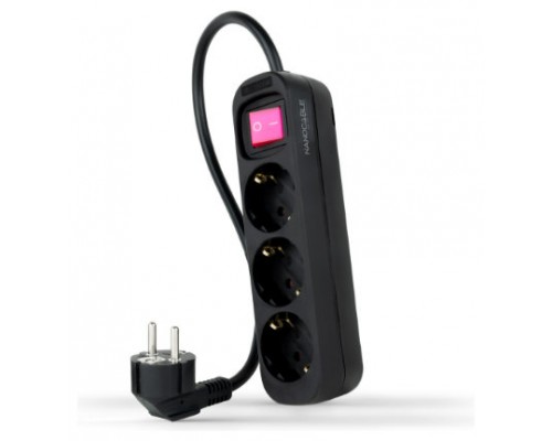 Regleta de Enchufes con 3 Tomas con Interruptor, 1.4