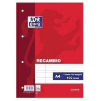 Oxford 121050994 papel de cuaderno 210 x 297 mm (A4) 100 hojas (Espera 4 dias)-4SX Oxford 121050994 papel de cuaderno 210 x 297 mm (A4) 100 hojas (Espera 4 dias)
