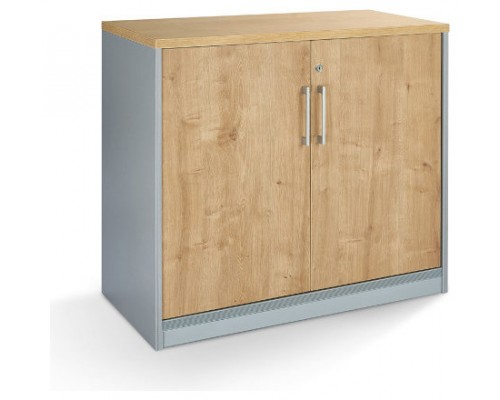 ARMARIO BAJO CON PUERTAS 78x90x45 ESTRUCTURA ALUMINIO/PUERTAS ROBLE ROCADA 1005AB08V24 (Espera 4 dias)