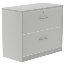 ARMARIO CARPETERO BAJO 78X90X45 ESTRUCTURA ALUMINIO/FRONTALES GRIS ROCADA 1006AN02V24 (Espera 4 dias)