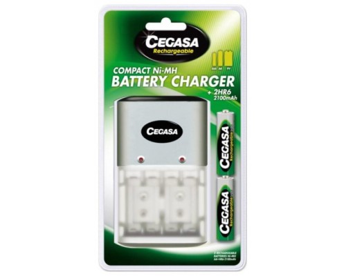 CEGASA CARGADOR COMPACT 2HR6 2100 mAh