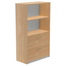 ARMARIO MEDIO CARPETERO 156X90X45 ESTRUCTURA ROBLE/FRONTALES ROBLE ROCADA 1056AR08V24 (Espera 4 dias)