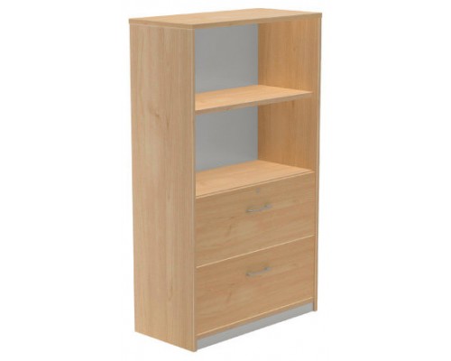 ARMARIO MEDIO CARPETERO 156X90X45 ESTRUCTURA ROBLE/FRONTALES ROBLE ROCADA 1056AR08V24 (Espera 4 dias)