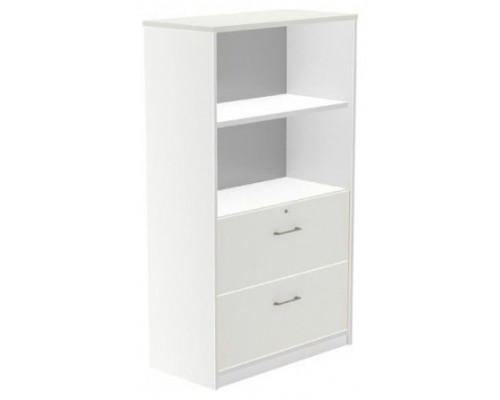 ARMARIO MEDIO CARPETERO 156X90X45 ESTRUCTURA BLANCA/FRONTALES BLANCO ROCADA 1056AW04V24 (Espera 4 dias)