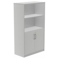 ARMARIO MEDIO CON PUERTAS BAJAS 156X90X45 ESTRUCTURA ALUMINIO/PUERTAS GRIS ROCADA 1057AN02V24 (Espera 4 dias)