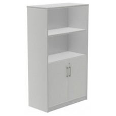 ARMARIO MEDIO CON PUERTAS BAJAS 156X90X45 ESTRUCTURA ALUMINIO/PUERTAS GRIS ROCADA 1057AN02V24 (Espera 4 dias)