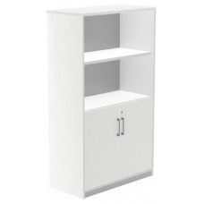 ARMARIO MEDIO CON PUERTAS BAJAS 156X90X45 ESTRUCTURA BLANCA/PUERTAS BLANCO ROCADA 1057AW04V24 (Espera 4 dias)