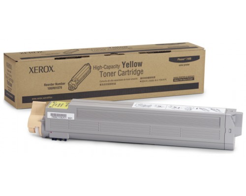 XEROX Toner TEKTRONIX Phaser 7400 Amarillo gran capacidad