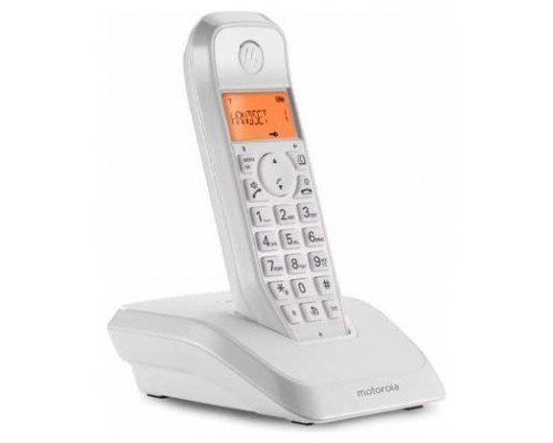MOTOROLA S1201 Telefono DECT Blanco