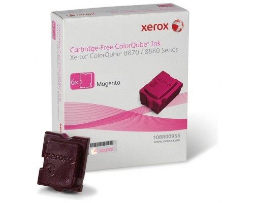 XEROX ColorQUBE8870 Cartucho Cartucho tinta solida Magenta6 barras