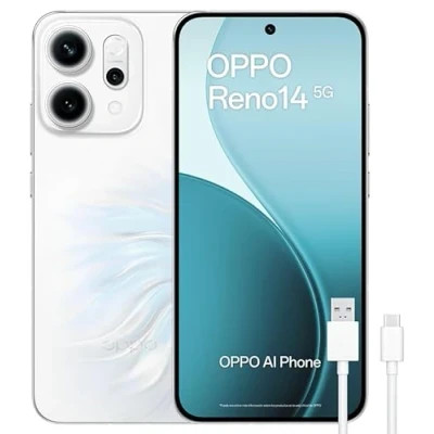 OPPO RENO14 5G 12GB 256GB OPAL WHITE+CABLE (Espera 4 dias)-48SX OPPO RENO14 5G 12GB 256GB OPAL WHITE+CABLE (Espera 4 dias)