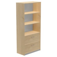 ARMARIO ALTO CARPETERO 195X90X45 ESTRUCTURA ROBLE/FRONTALES ROBLE ROCADA 1102AR08V24 (Espera 4 dias)
