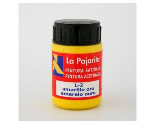 PAJARITA SATINADA L-02 AMARILLO ORO. 75ML LA PAJARITA 110416 (Espera 4 dias)