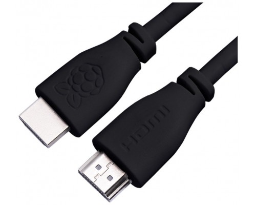 Raspberry Pi CPRP020-B cable HDMI 2 m HDMI tipo A (Estándar) Negro (Espera 4 dias)