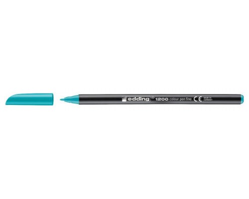 ROTULADOR PUNTA FINA 1200 AZUL TURQUESA EDDING 1200-14 (MIN10) (Espera 4 dias)