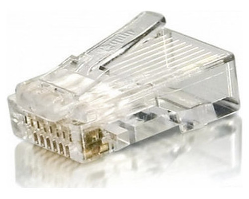 Equip 121143, RJ-45, Transparente, Cat6, Oro, 160 g,