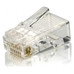 Equip 121143, RJ-45, Transparente, Cat6, Oro, 160 g,
