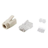 KIT 100 CONECTORES RJ45 EQUIP CATEGORIA 6A 121176