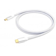 CABLE USB-C MACHO USB-C MACHO USB 3.2 1M TRANSFERENCIA