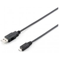Equip - Cable USB 2.0 a MicroUSB - USB/A a USB/Micro/B