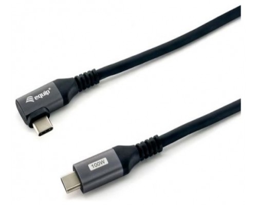 CABLE USB-C MACHO - USB-C MACHO ACODADO